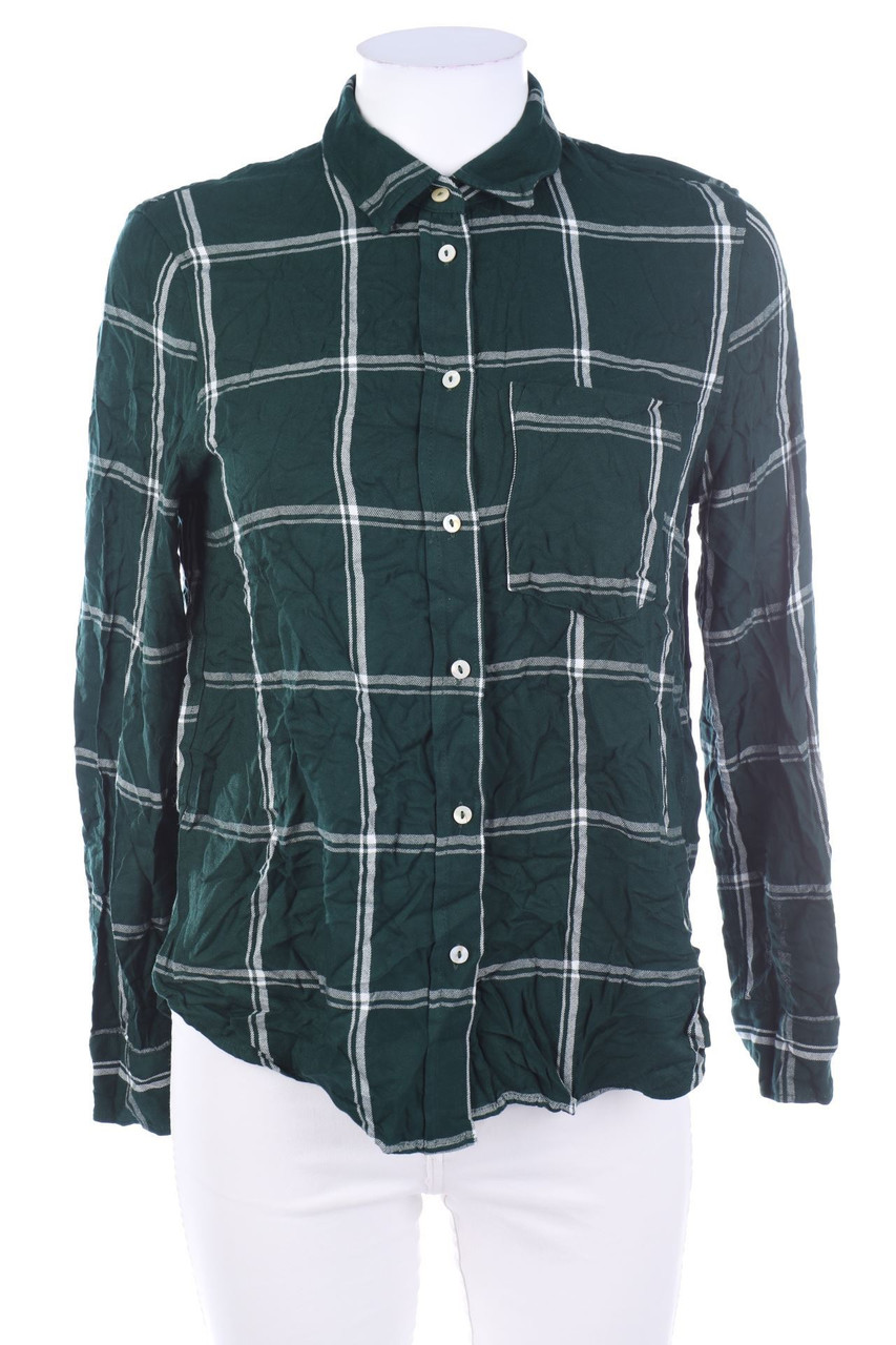 H&M - Karo-Bluse aus Viskose - D 32