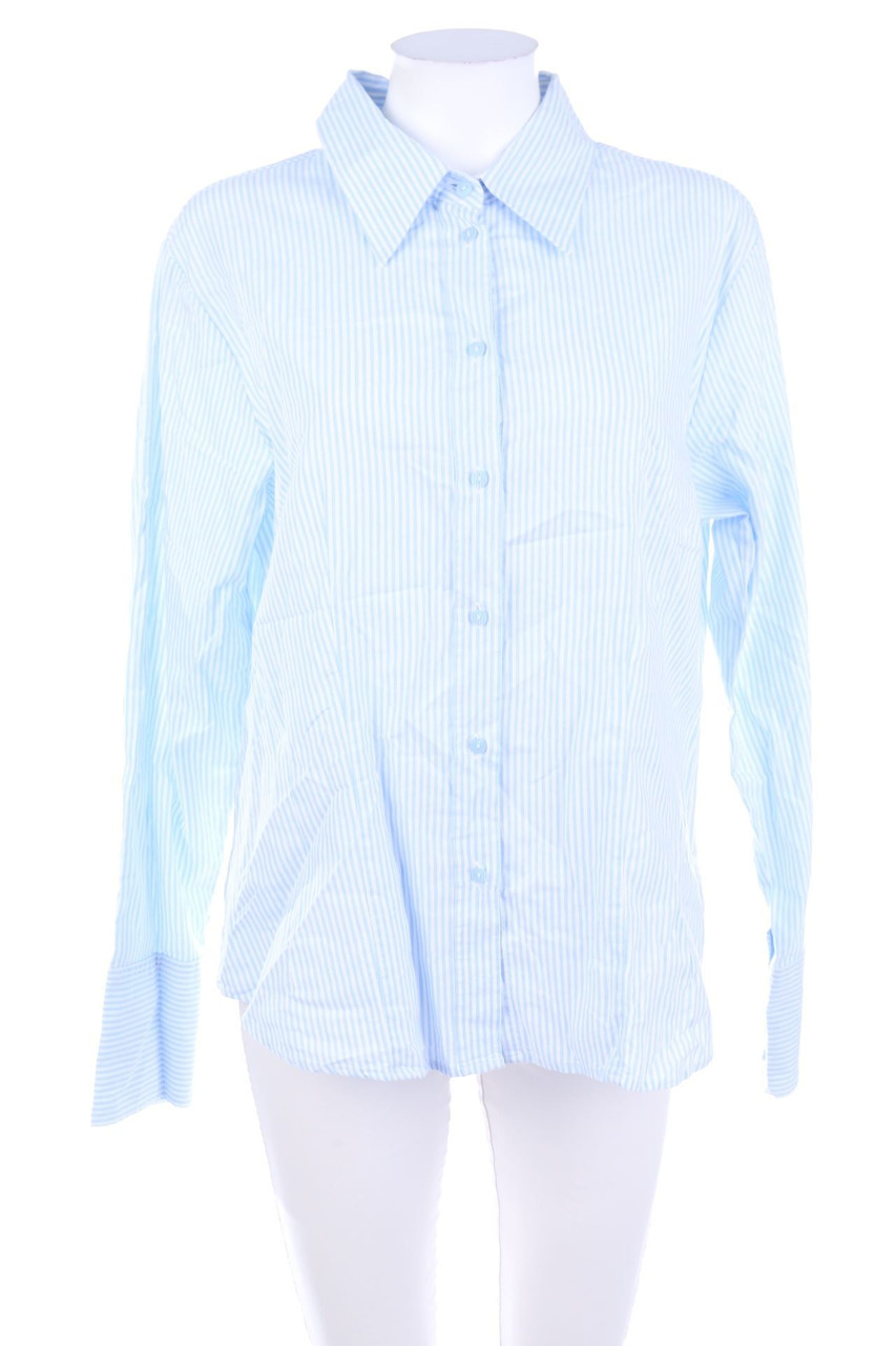 MARCO PECCI - Hemd-Bluse mit Streifen - D 42