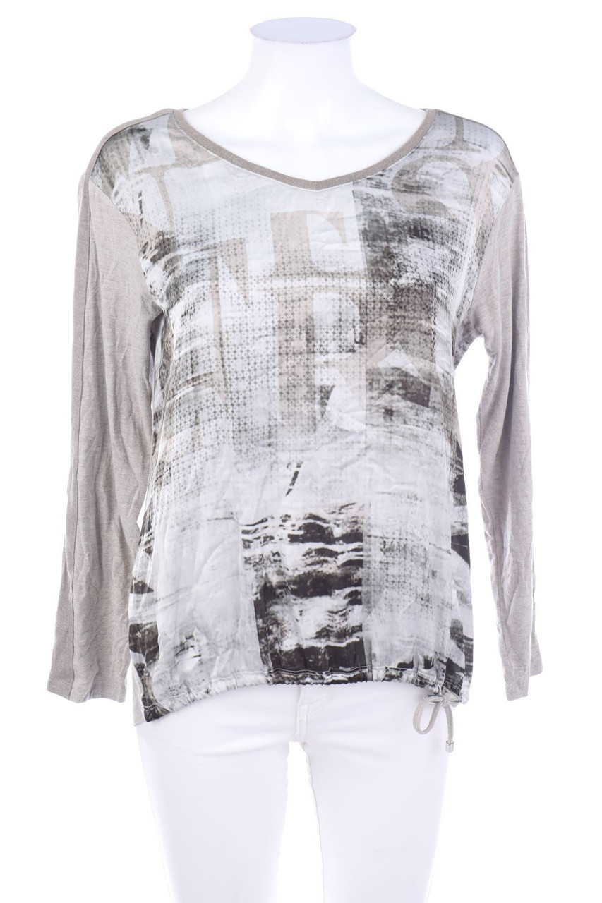 lecomte - Bluse mit Print - D 38