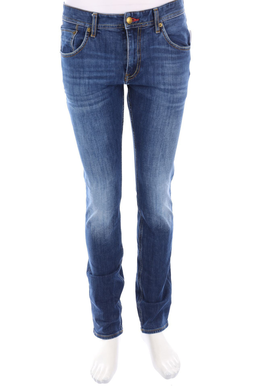 TOMMY HILFIGER - Slim Jeans aus Baumwoll-Mix mit Logo-Badge - W32