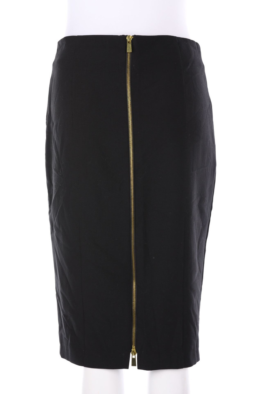 CAMAÏEU - Bleistift-Rock mit Reißverschluss - M