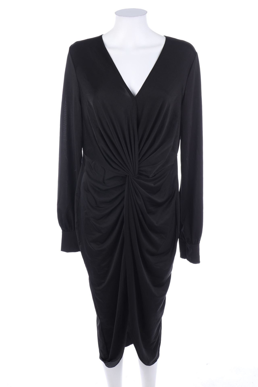 Boohoo - Midikleid mit Drapierung - D 42