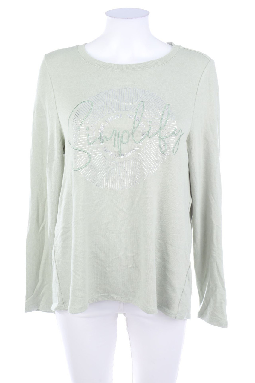 NORDIC LIGHTS - Strick-Pullover mit Stickereien - L