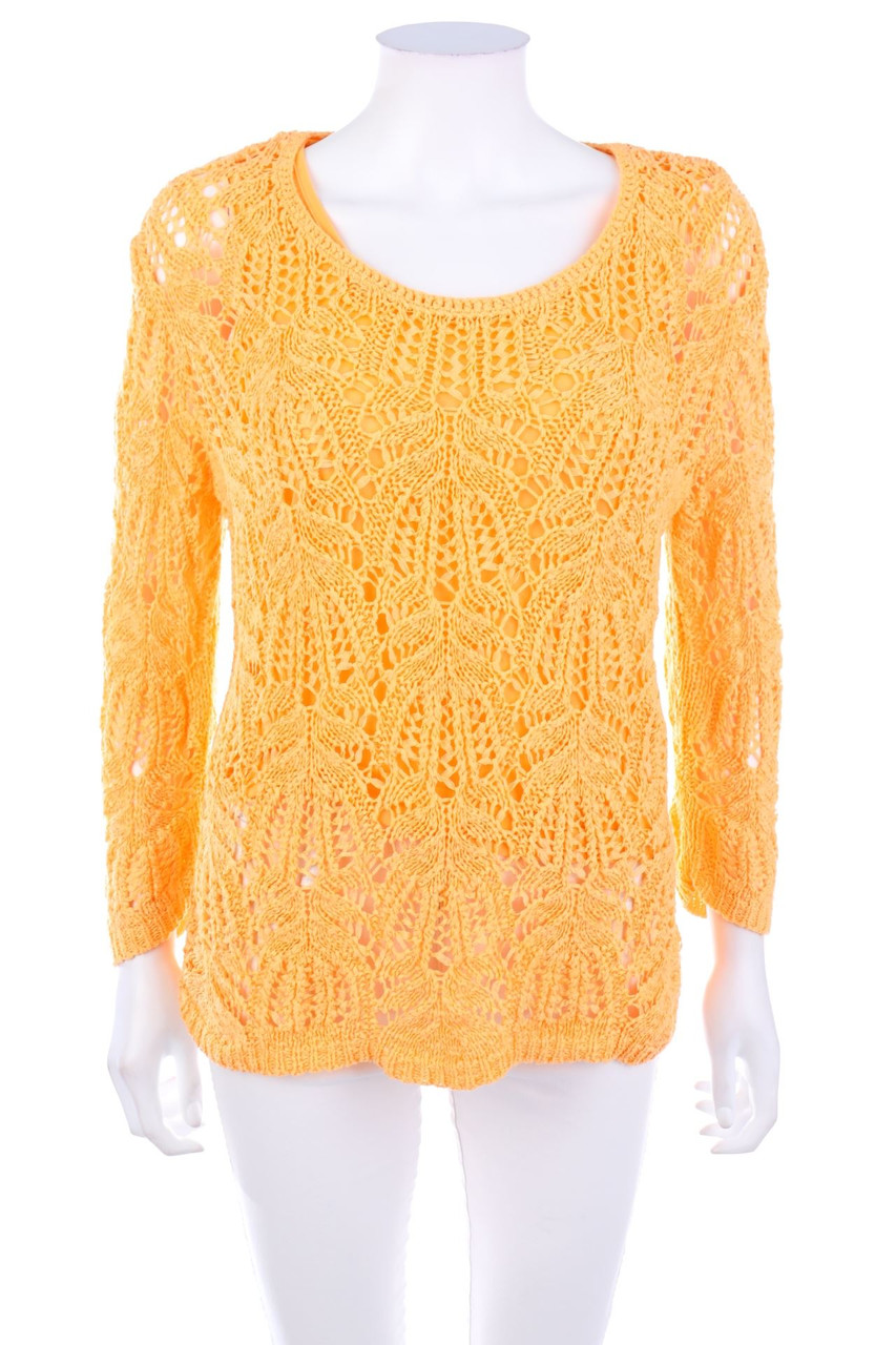 CONCEPT E.B. - Häkel-Strick-Pullover - S