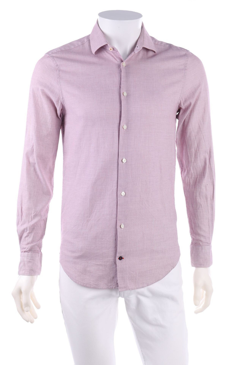 TOMMY HILFIGER - Hemd aus Baumwolle mit geometrischem Muster - 38