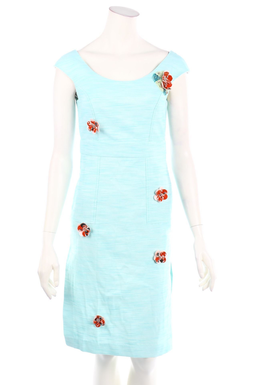 Le ragazze di Saint B. - Etui-Kleid mit Applikationen - S