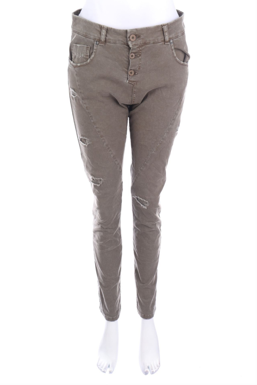 Piú & Piú - Destroyed Skinny-Jeans - D 38