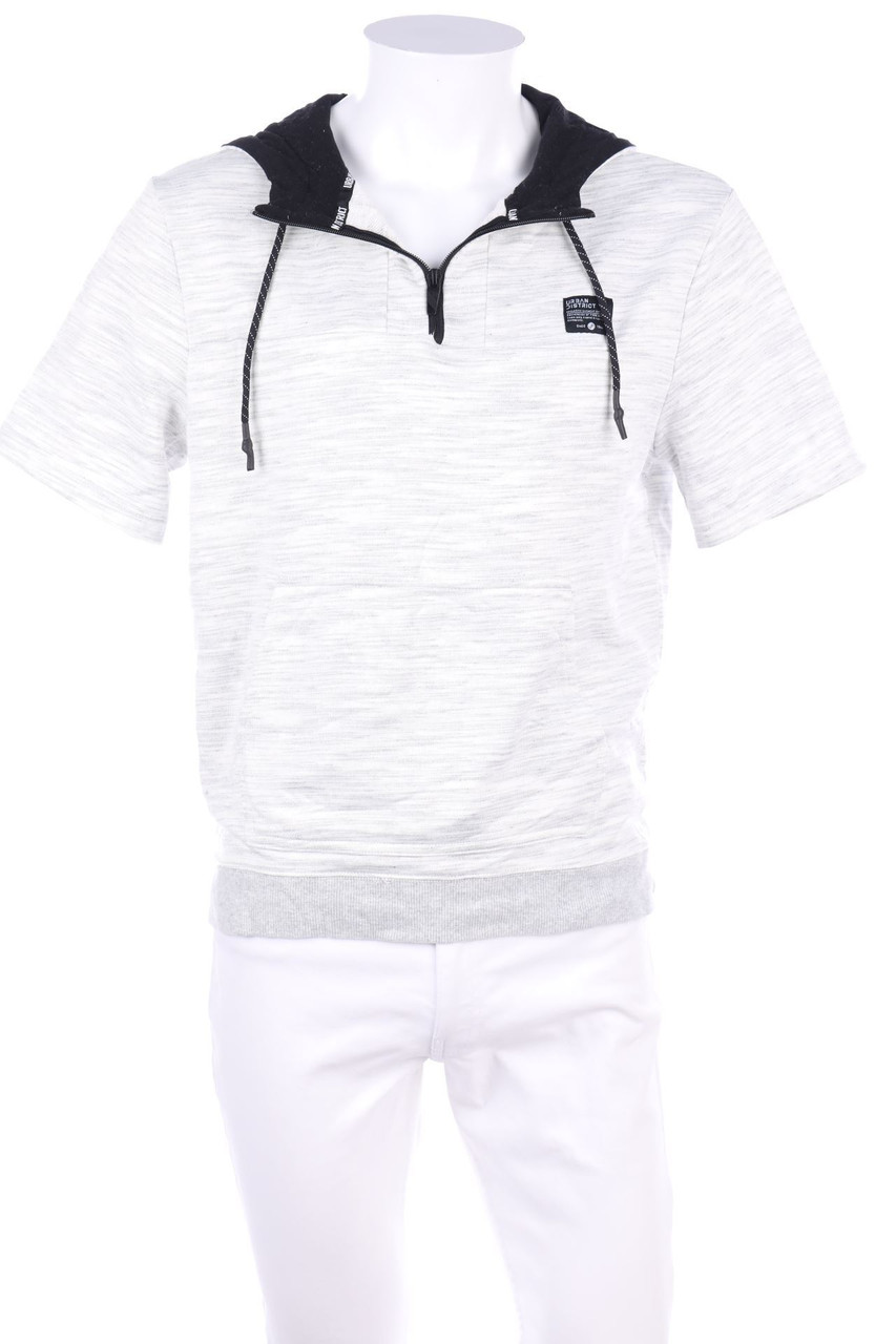 Angelo Litrico C&A - Kurzarm-Kapuzen-Pullover mit Print - M