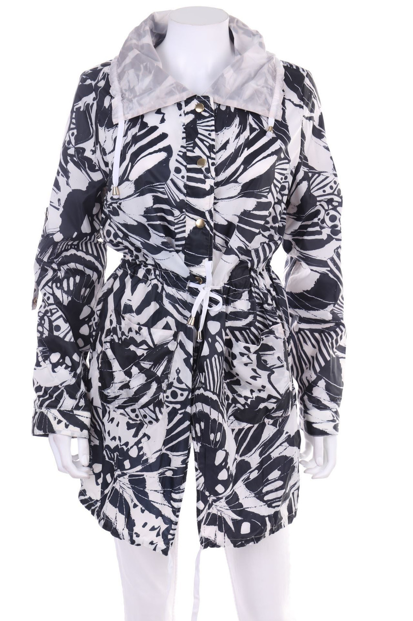 PIANURASTUDIO - Wende-Mantel mit Print - M