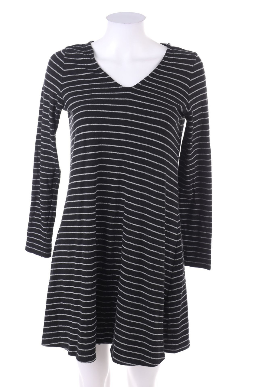 MANGO - Strickkleid mit Streifen - XS