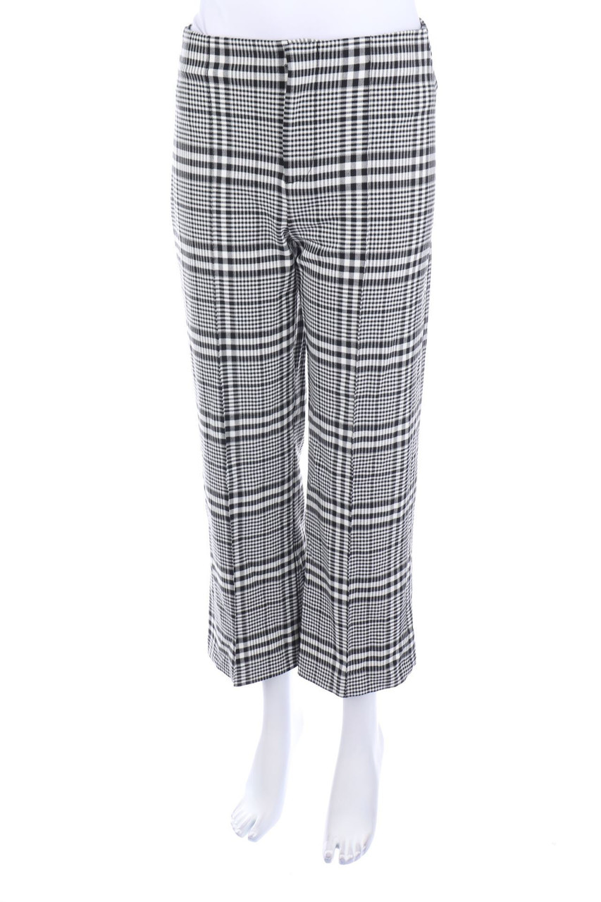 ZARA WOMAN - Culotte mit Karo-Muster - D 36