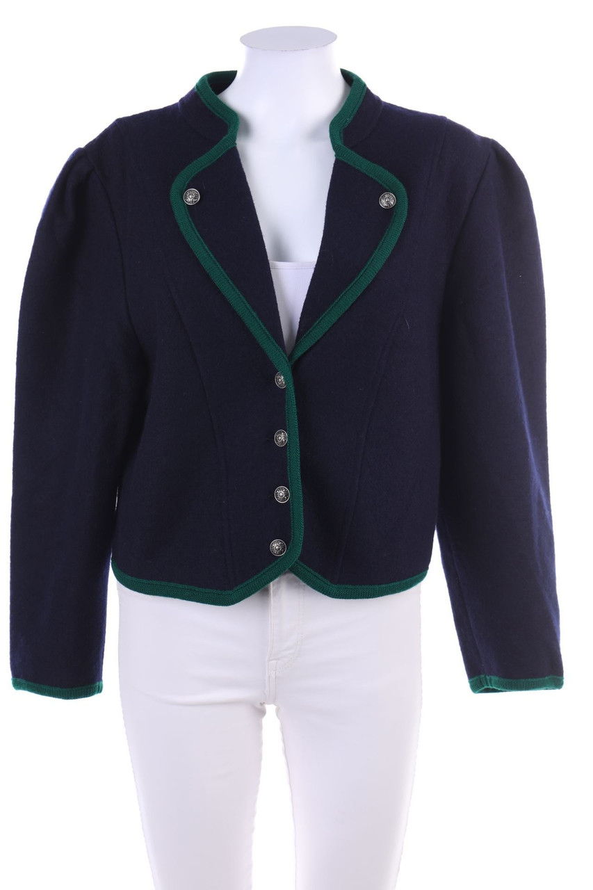 SECONDHAND - Trachten-Jacke aus Schurwolle - D 44
