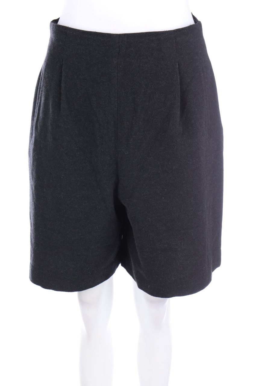 HIRSCH. - Bermuda-Shorts aus Schurwoll-Mix mit Kaschmir - D 36