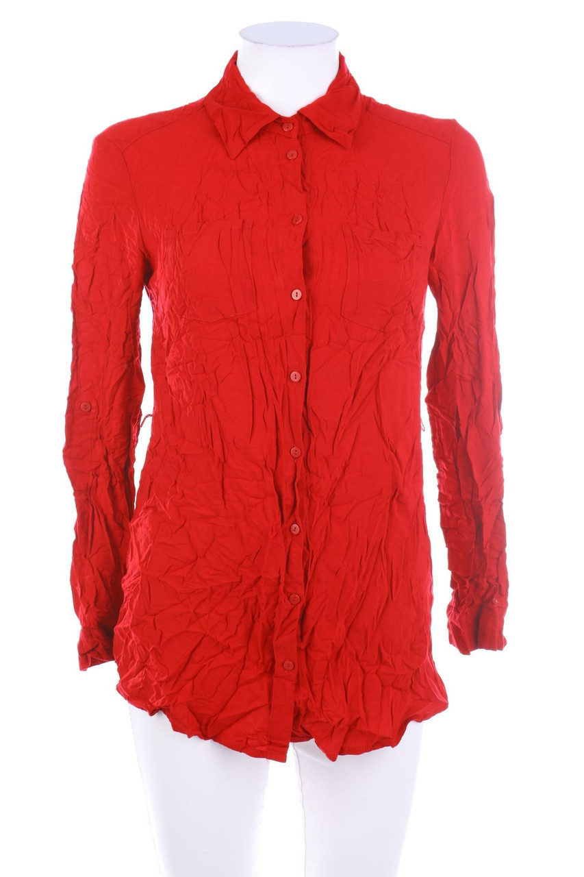 oodji - Hemd-Bluse aus Viskose - D 38