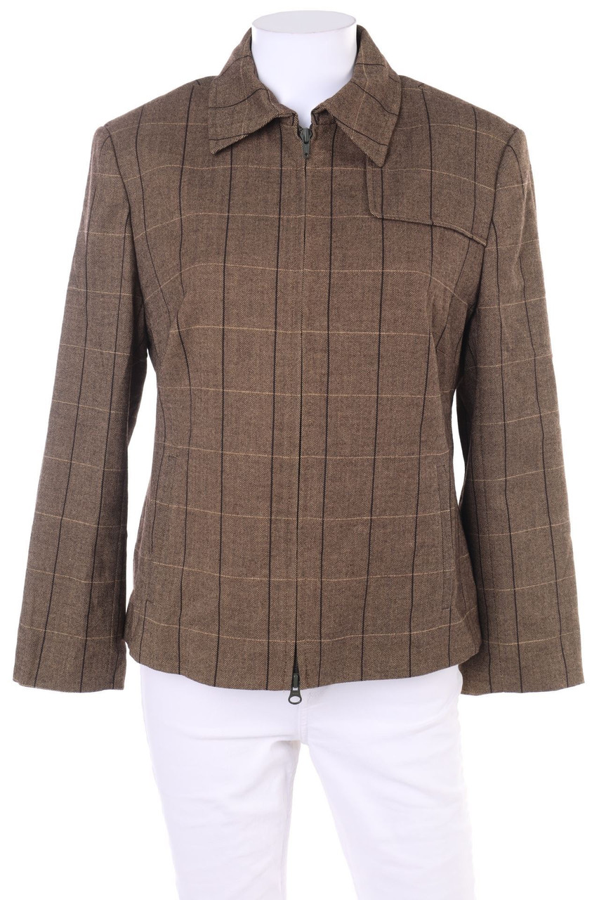 HIRSCH. - Jacke mit Muster - D 38