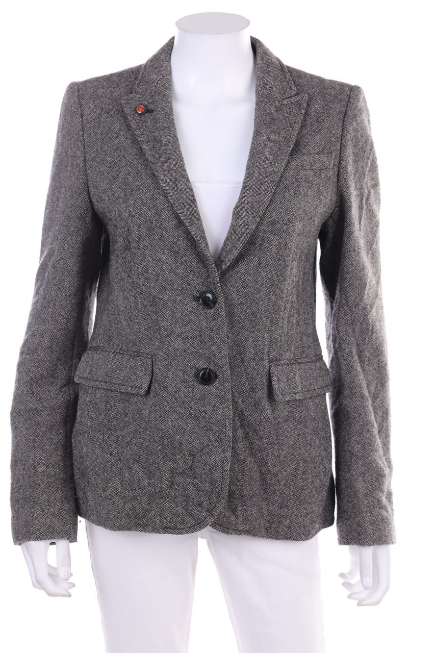 Marc O´Polo - Schurwoll-Blazer mit Elbow Patches - D 38