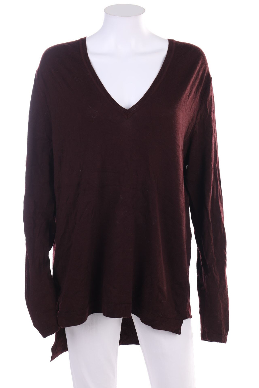 STEFAN GREEN - Strick-Pullover aus Merinowolle - D 38