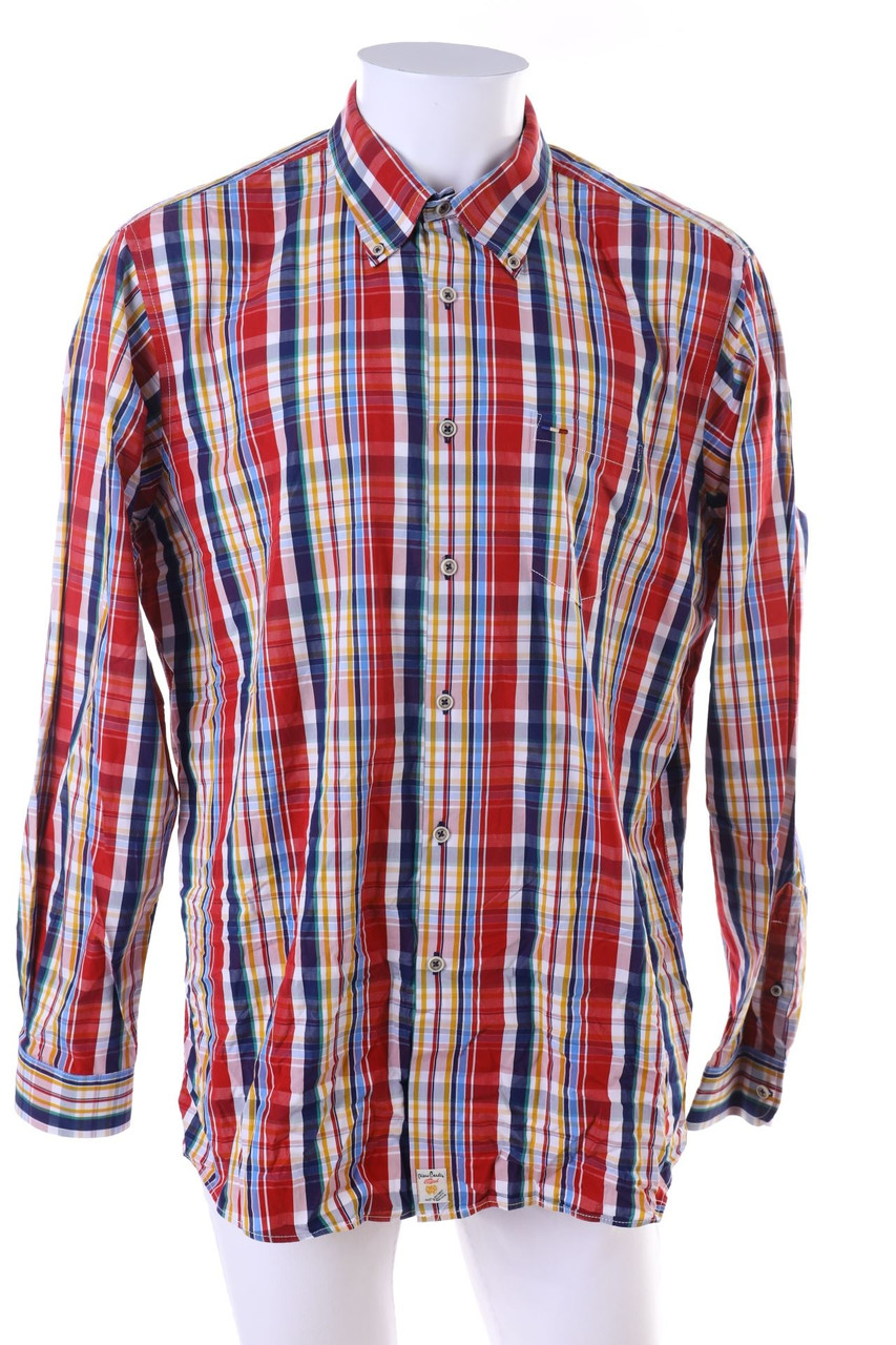 pierre cardin - Button-down-Hemd mit Tartan-Muster - XL