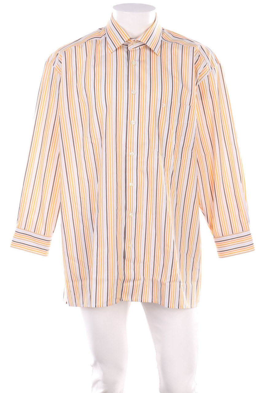 OLYMP Luxor - gestreiftes Hemd aus Baumwolle - 45