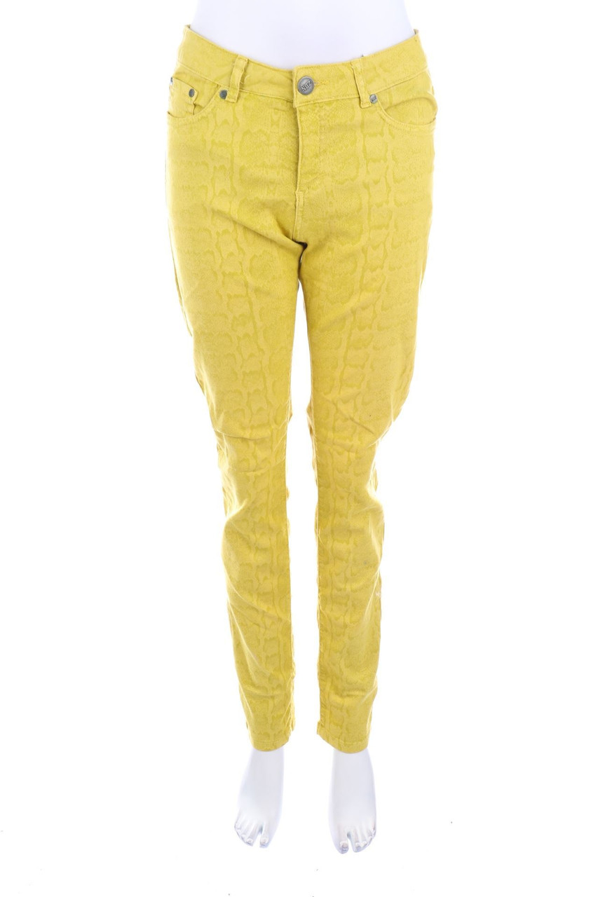 ZABAIONE - Skinny-Hose mit Animal-Print - W36