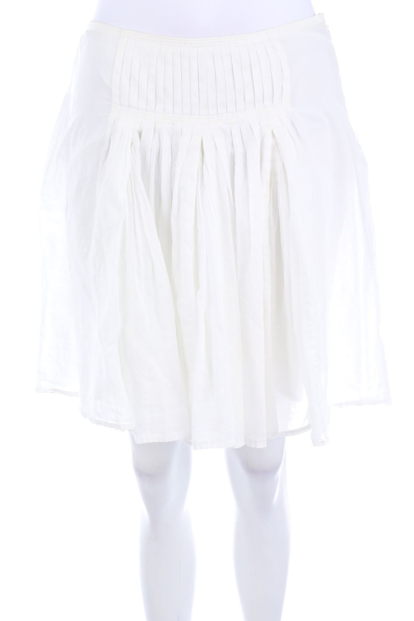 J.CREW - Minirock mit Drapierung - D 32