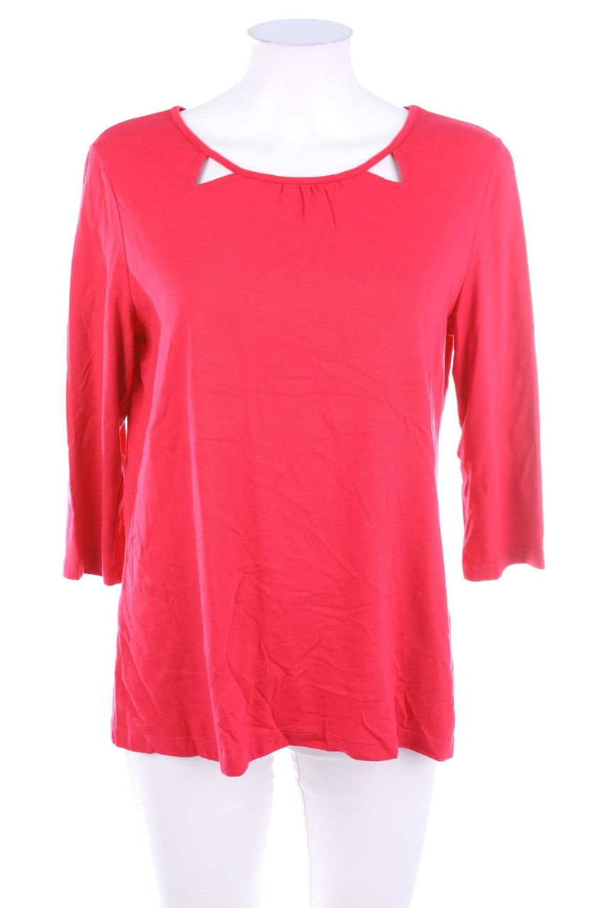 TAIFUN - 3/4-Arm-Shirt mit Cut-outs - D 40