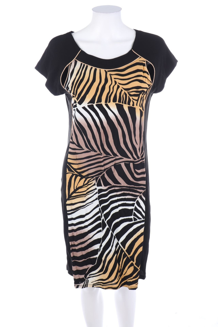 Mirella Matteini - Abendkleid mit Animal-Print - D 40