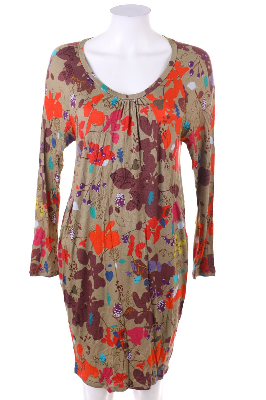 MONIKA VARGA milano - Kleid mit Blumen-Print - D 40