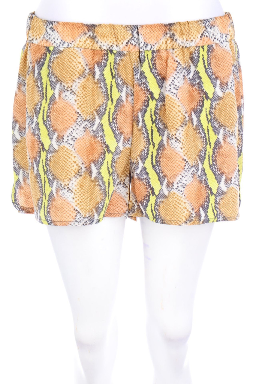 EQUIPMENT - Seiden-Shorts mit Animal-Print - M