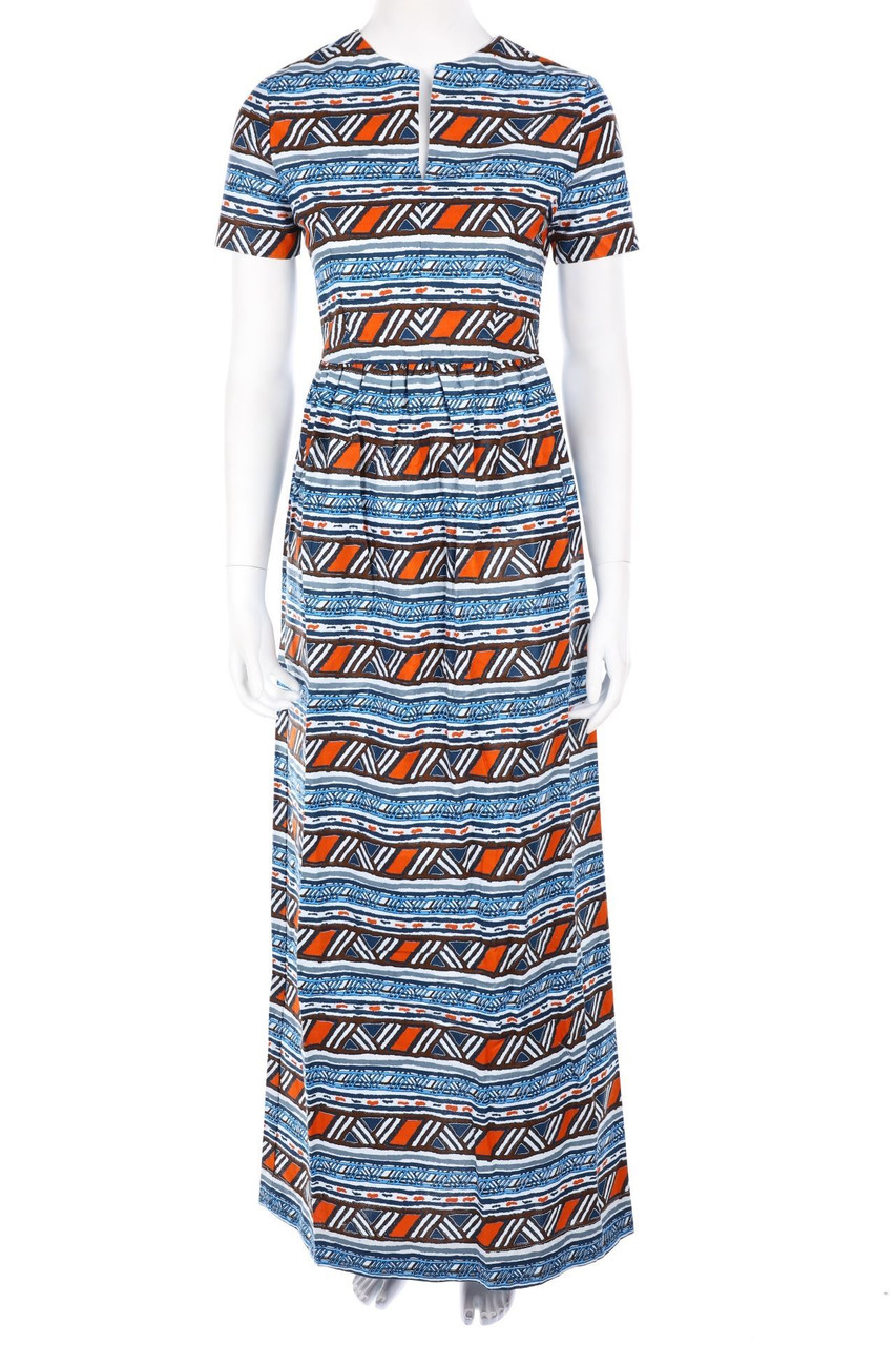 KISUA AFRICA - Maxi-Kleid mit Ethno-Print - D 36