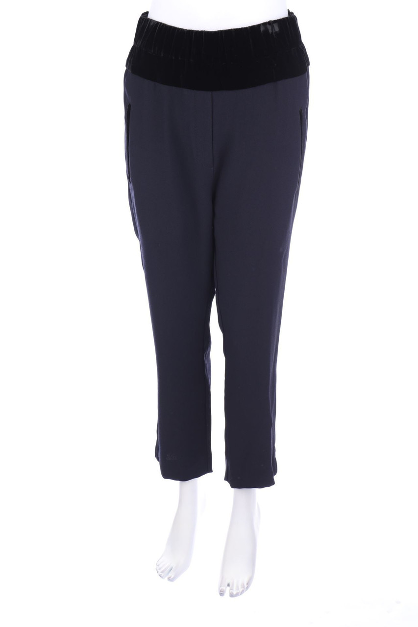 The Kooples - Jogger-Hose mit Samt - D 36