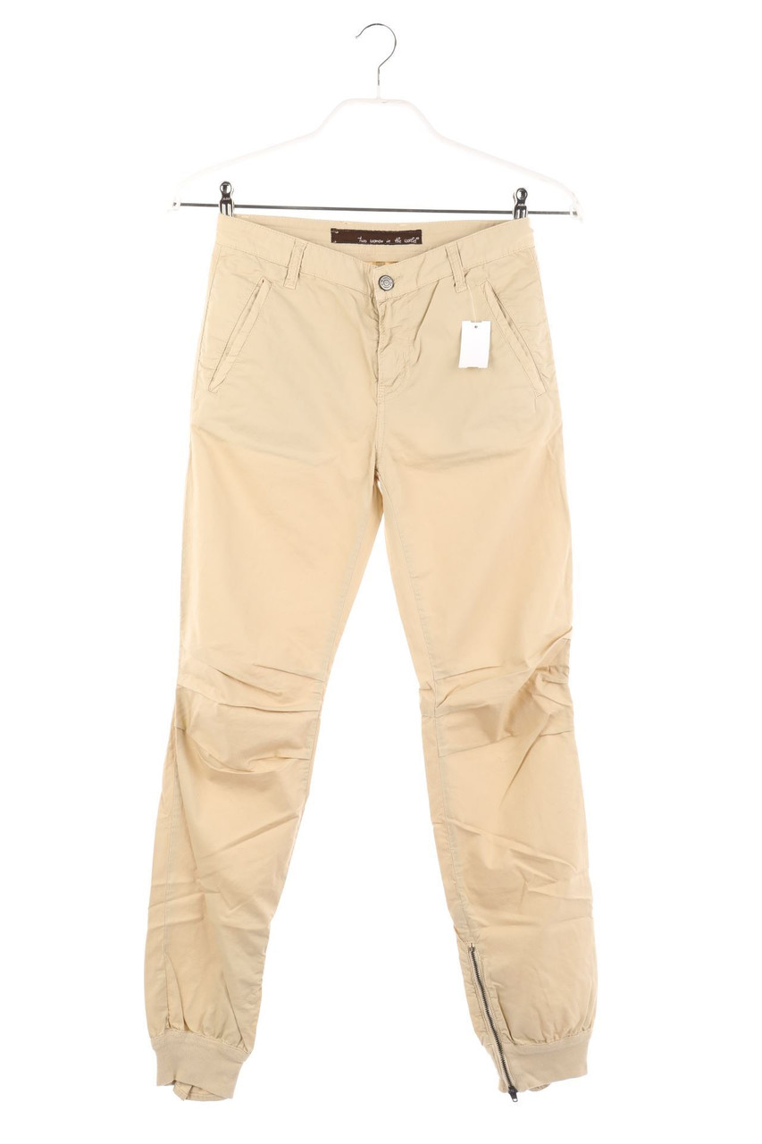 two women in the world - Chino-Hose mit Raffungen - W26