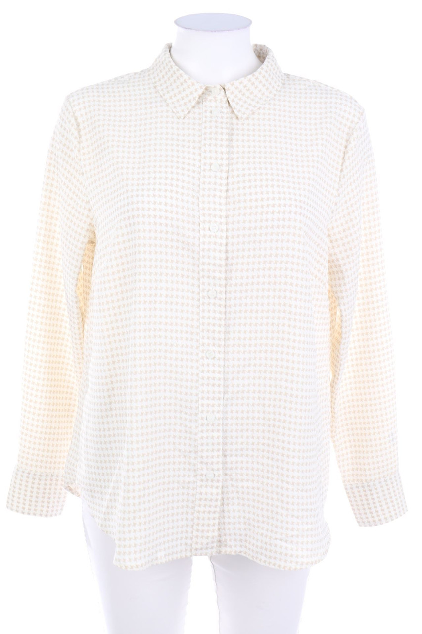 H&M - Bluse mit Hahnentritt-Muster - D 42