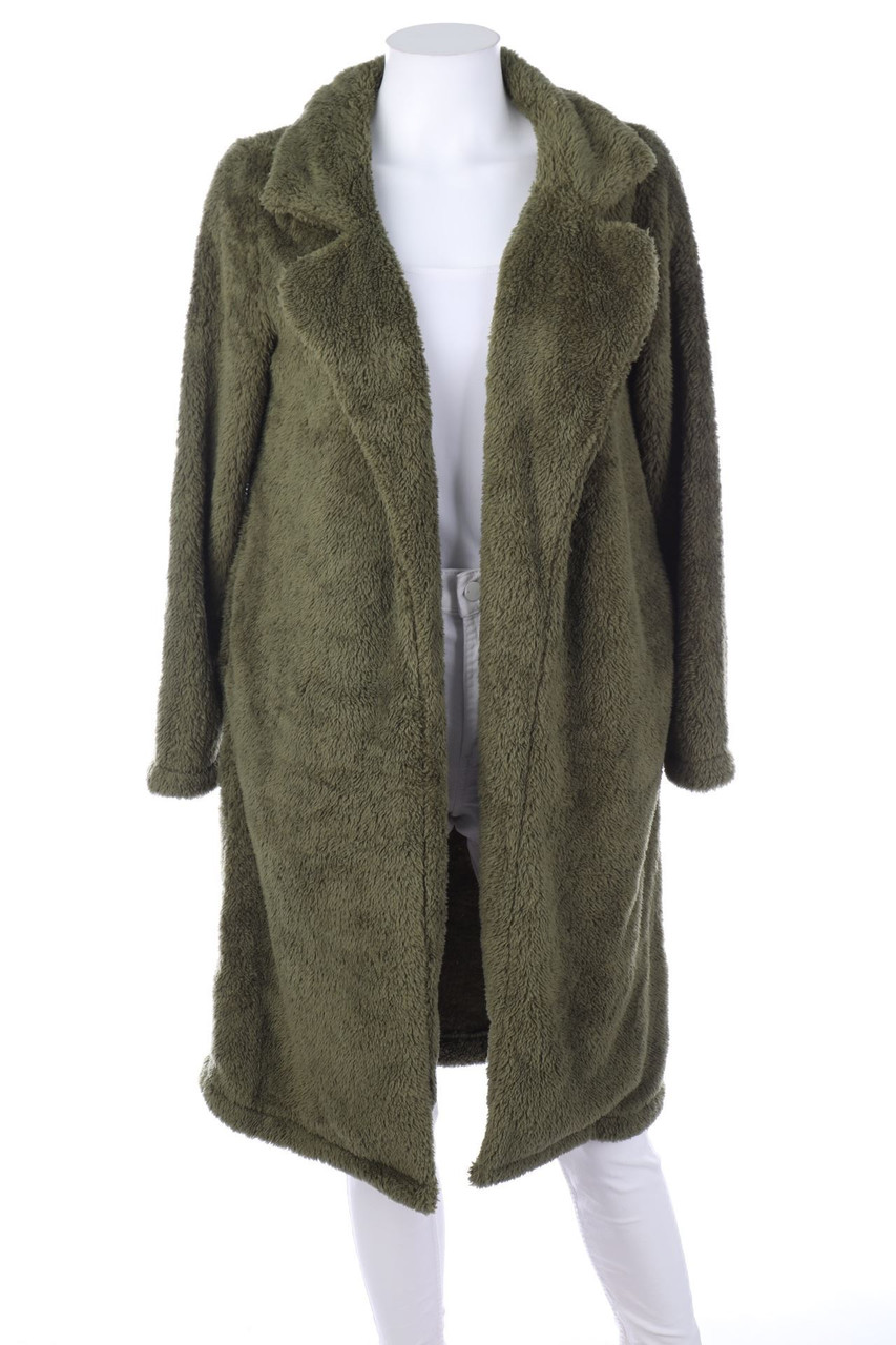 Ohne Label - Teddy-Mantel - S