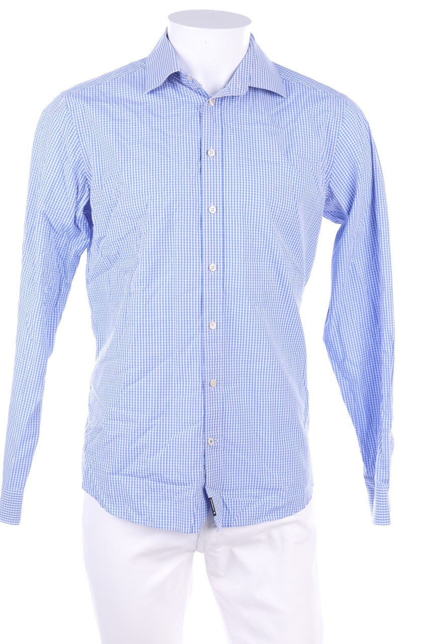 strellson - Hemd mit Karo-Muster - 39