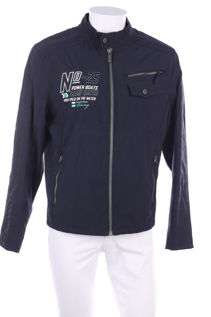 Camp David - Jacke mit Logo-Stickerei - L