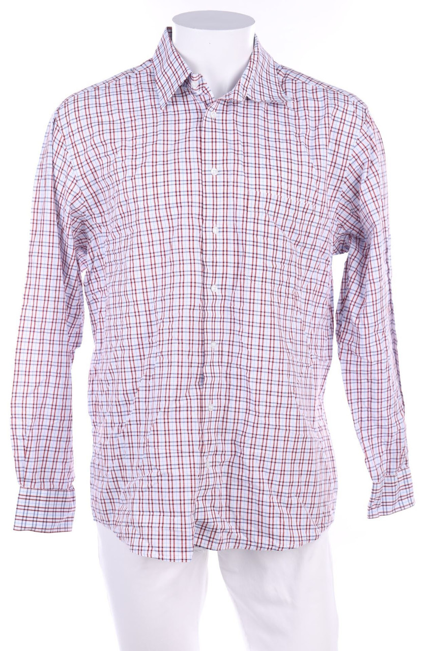 LORENZO CALVINO - Hemd mit Tartan-Muster - L
