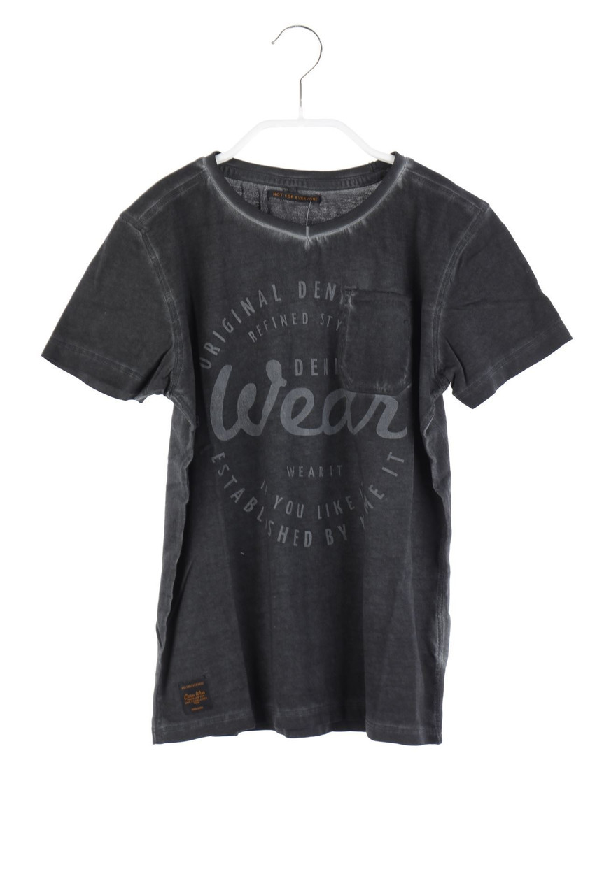 name it - Garment Dyed-T-Shirt mit Print - 122