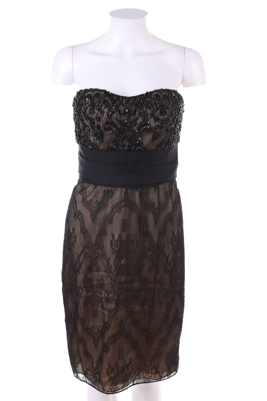 Sara Emanuel - Abendkleid mit Pailletten - D 36