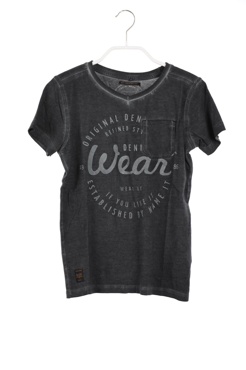 name it - Garment Dyed-T-Shirt mit Print - 122