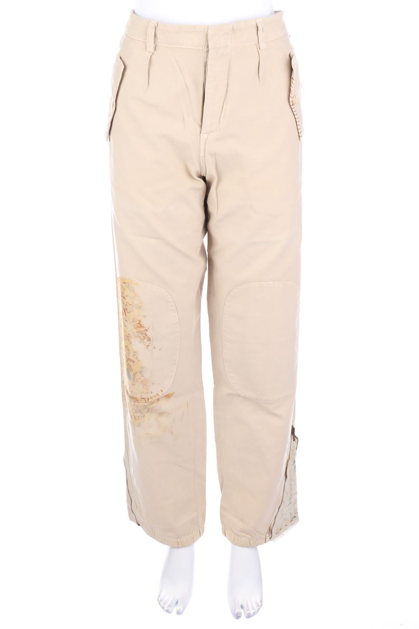 M.F.T. - Baumwoll-Hose mit Print - L