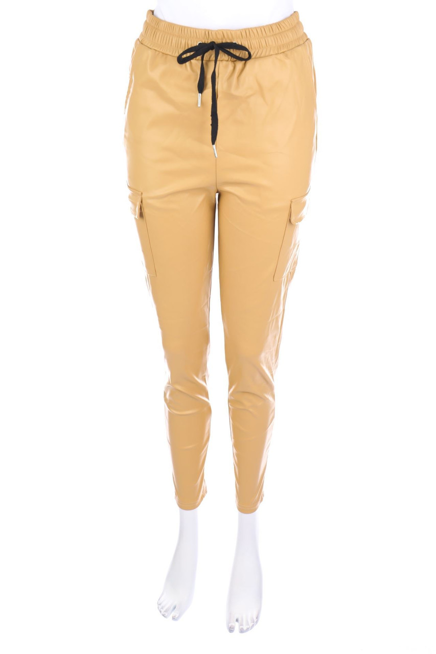 CHICME - Faux Leather-Cargo-Hose - M
