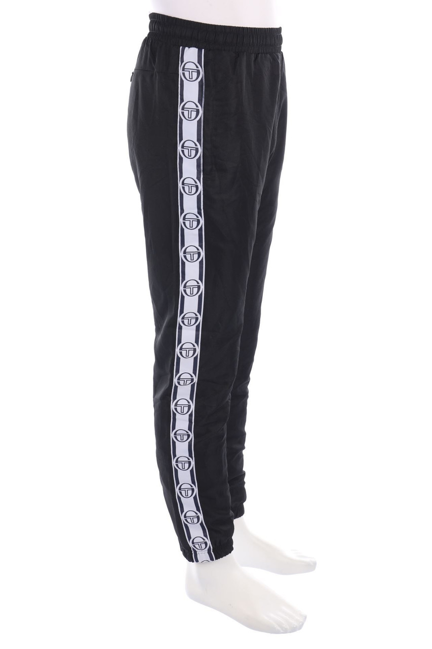 Sergio Tacchini - Sport-Hose mit Logo-Stickerei - M