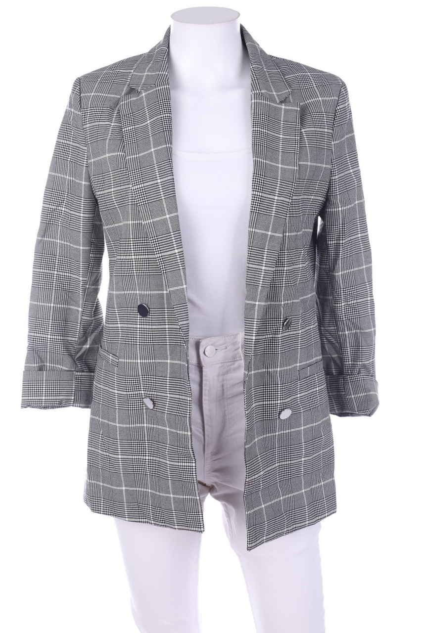 Bershka - Blazer mit Karo-Muster - M