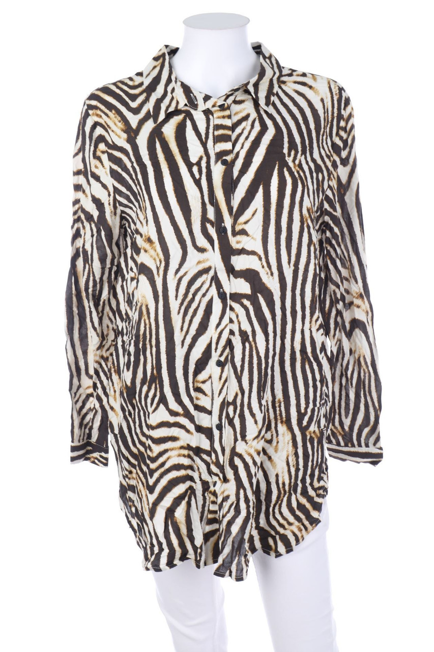 Gabriella K. - Bluse mit Animal-Print - D 42