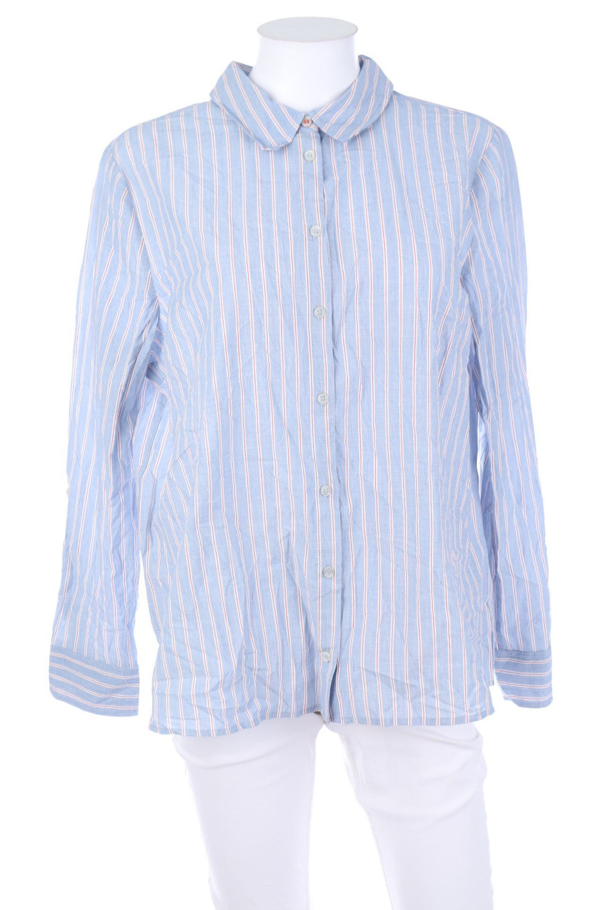 CECIL - Streifen-Hemd-Bluse mit Roll-up-Manschette - M