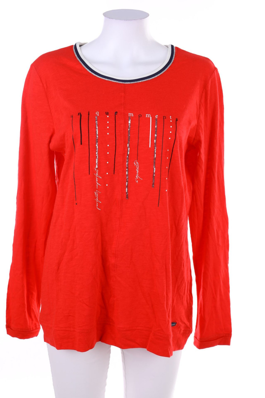 Soquesto - Longsleeve-Shirt mit Print - D 40
