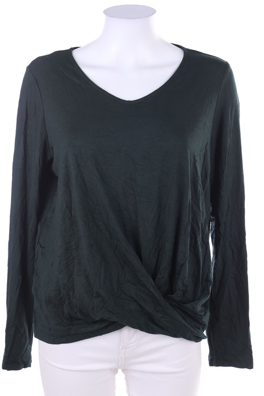 Street One - Longsleeve-Shirt mit Drapierung - D 38