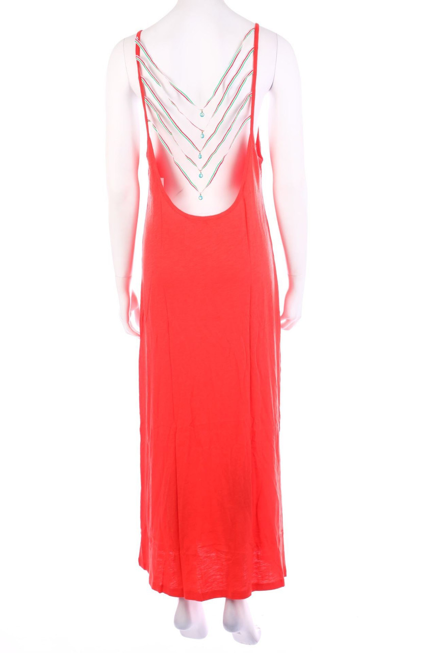 Pitusa - Maxi-Kleid mit tiefem Rückenausschnitt - M