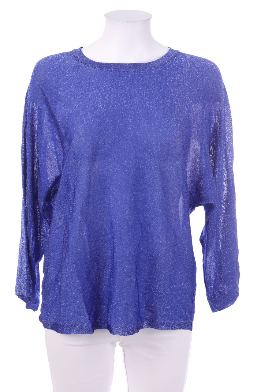 roberto collina - Glitzer-Batwing-Pullover - S